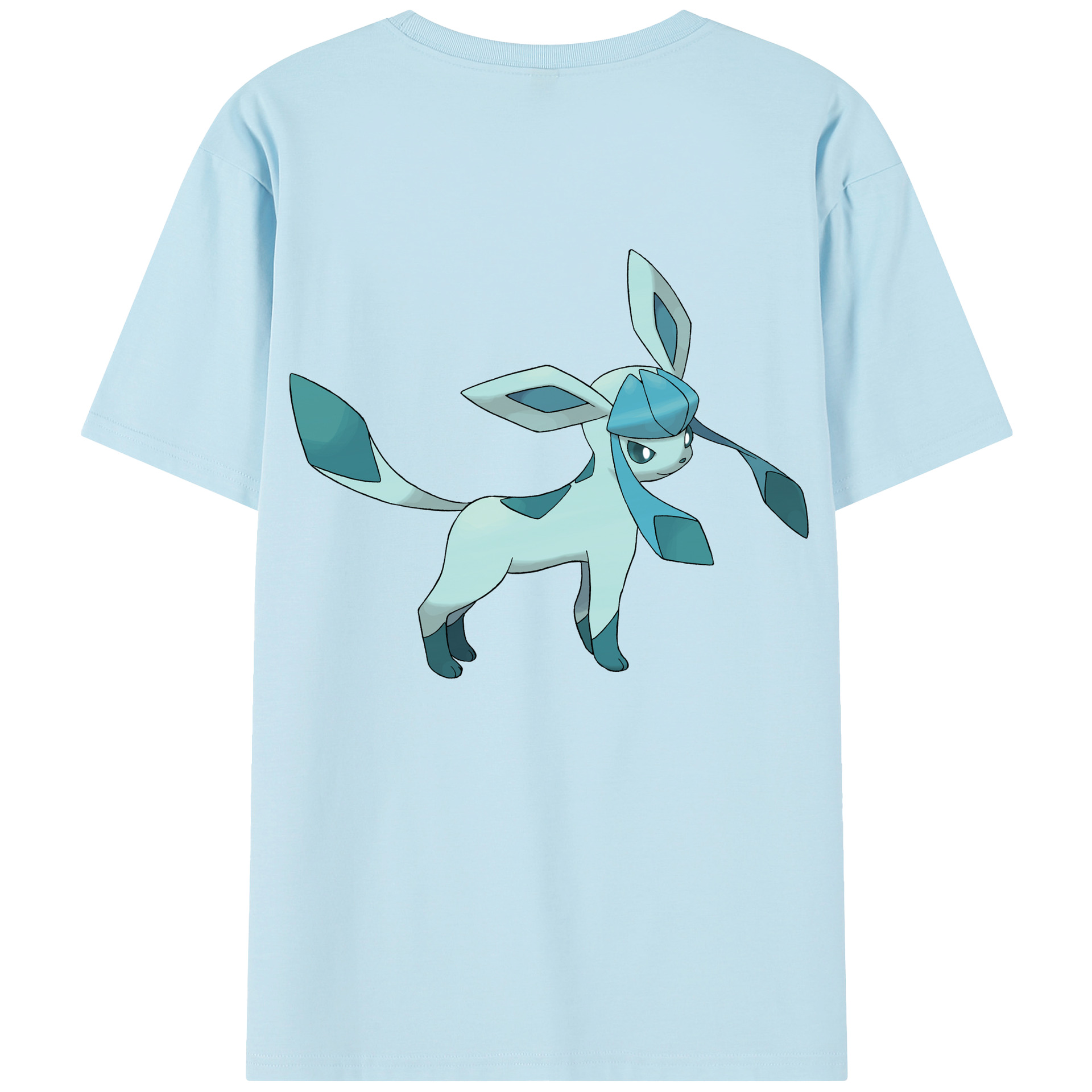 （画像用） ポケットモンスター Pokémon 綿100％半袖Tシャツ（背面プリント）